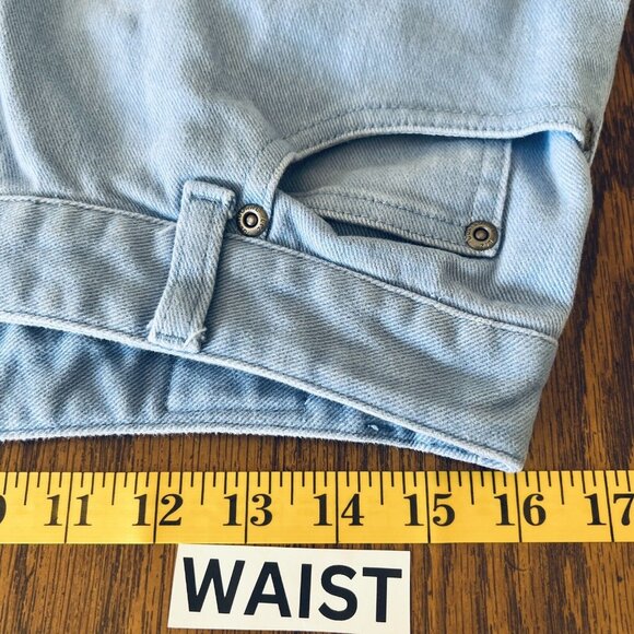 Liz Claiborne Women's Denim Jeans Size 12 Mid Rise Straight Leg Fit Stretch Blue - Picture 7 of 11